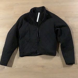 lululemon quilted calm jacket, size 10